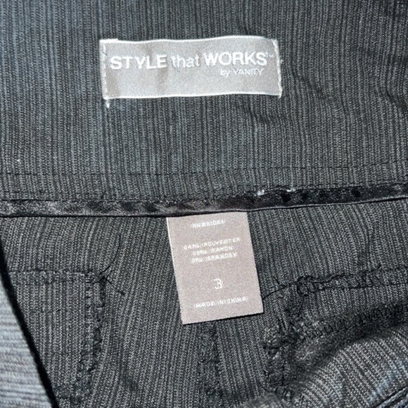 Style that works by Vanity capri size 3​ - Picture 3 of 10